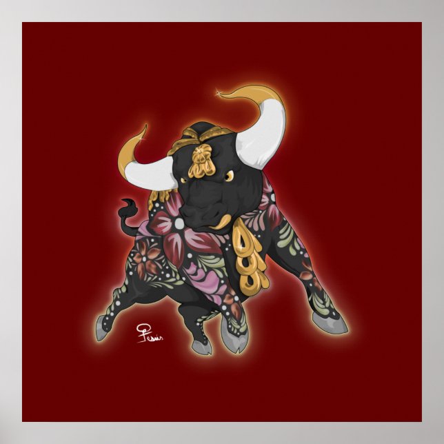 Poster Torito De Pucará (Frente)