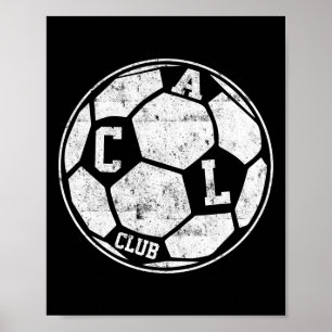 Poster Torn Acl Clube Cirurgia Joelho Futebol Byll Sports