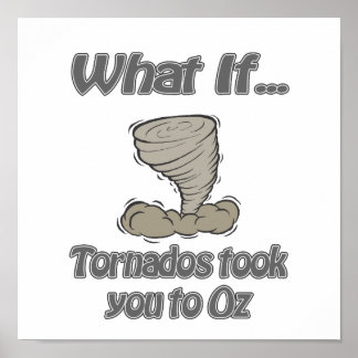 Pôster Tornado para Oz