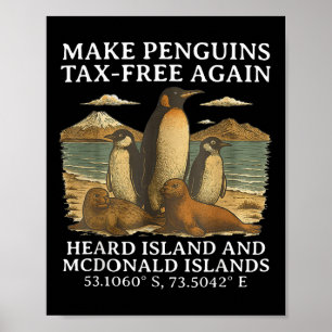Poster Tornar os pinguins isentos de impostos Mais Uma Ve