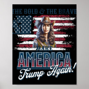 Poster Torne a América Trump novamente