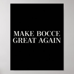 Poster Torne a Bocce Grande Novamente - Divertido Boliche