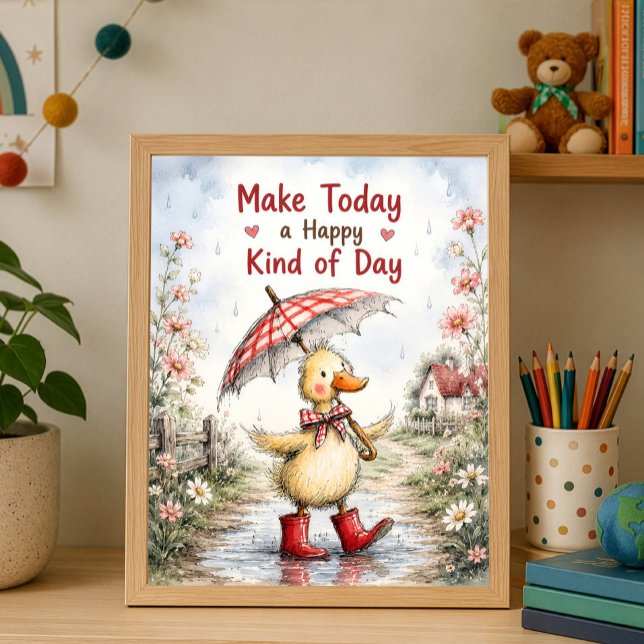 Poster Torne Hoje Um Dia Feliz (Criador carregado)