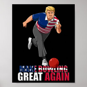 Poster Torne o Boliche Ótimo Novamente - Gif Engraçado de