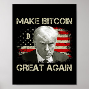 Poster Torne o Excelente Bitmoney Novamente Engraçado Mag