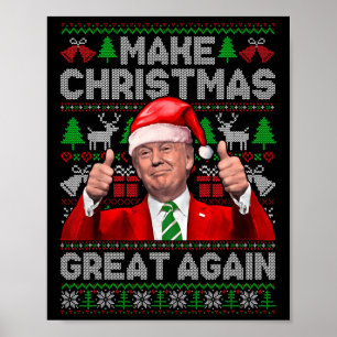 Poster Torne o Excelente de Natal Novamente Engraçado Tru
