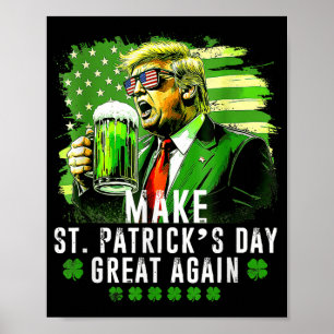Poster Torne o Excelente do Dia de São Patrício Novamente