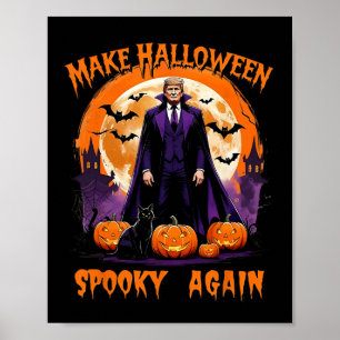 Poster Torne o Halloween Assustador Novamente Engraçado T