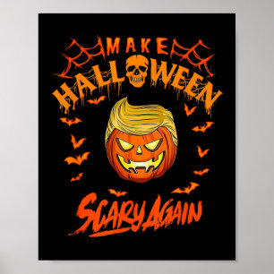 Poster Torne o Halloween Assustador Novamente Engraçado T