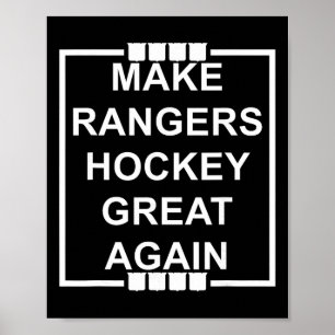 Poster Torne o Rangers Hockey Grande Novamente