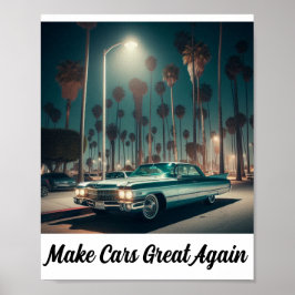 Poster Torne os Carros Ótimos Novamente