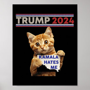 Poster Torne Os Gatos Seguros Novamente Para Trump