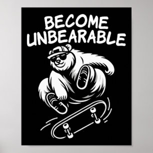 Poster Torne-se Insuportavelmente Engraçado Meme de Urso