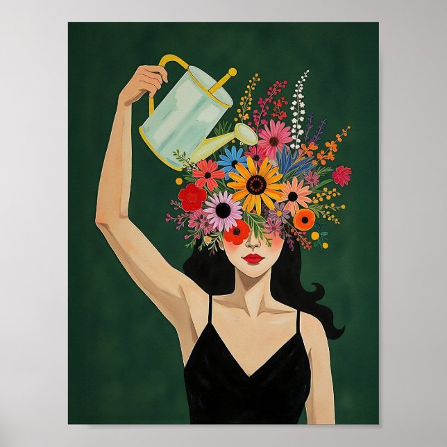 Poster Torne Sua Mente Moody Emerald (Frente)