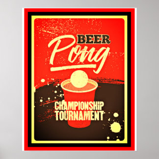 Poster Torneio de Beer Pong