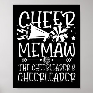 Poster Torneio Memaw De Um Cheerleader Memaw Orgulhoso Ch