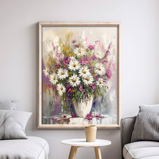 Poster Torneiras Pintadas De Púrpura E De Pele Branca (Criador carregado)