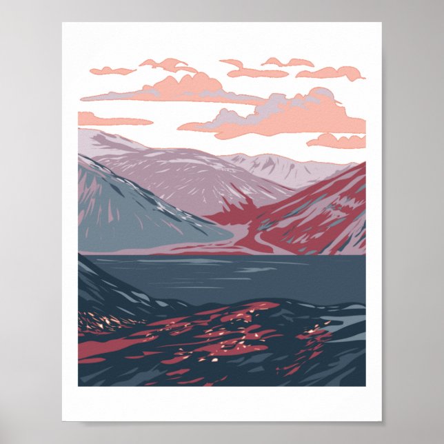 Poster Torngat Mountains National Park Sticker  (Frente)