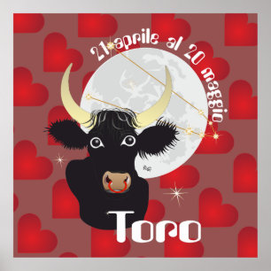 Pôster Toro 21 al de 20 posteres Aprile maggio