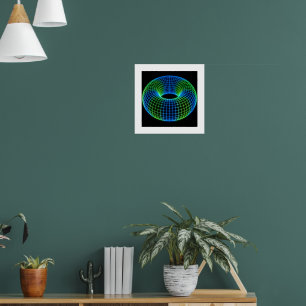 Poster Toro de Arame Neon