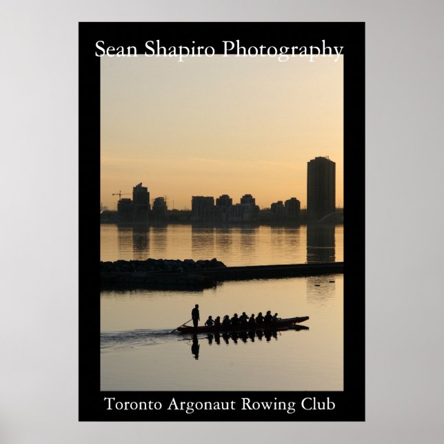 Poster Toronto Argonaut Rears Club (Frente)