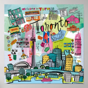 Poster Toronto, Canadá