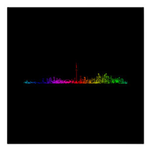Pôster Toronto Rainbow