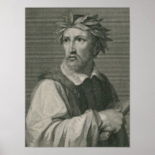 Poster Torquato Tasso 'da galeria dos retratos