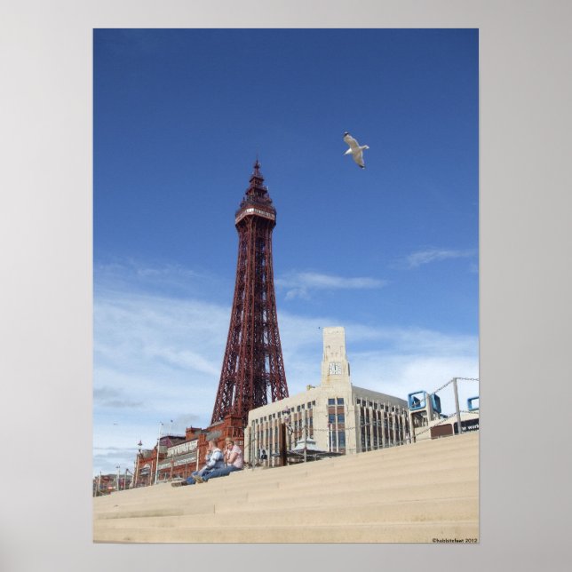Poster Torre Blackpool (Frente)