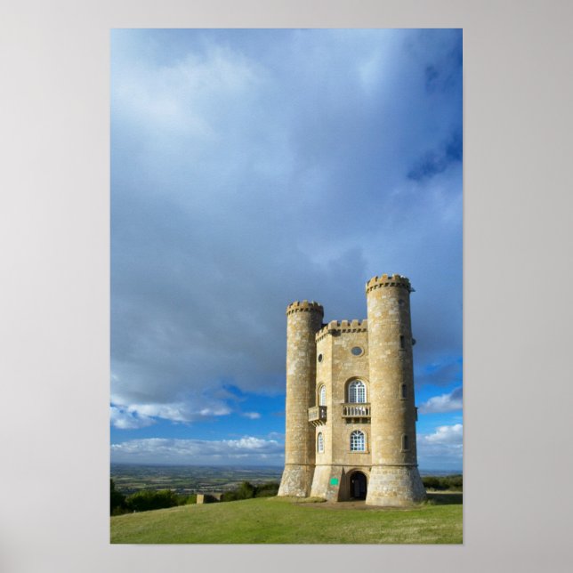 Poster Torre Broadway, Perto de Broadway, Worcestershire (Frente)
