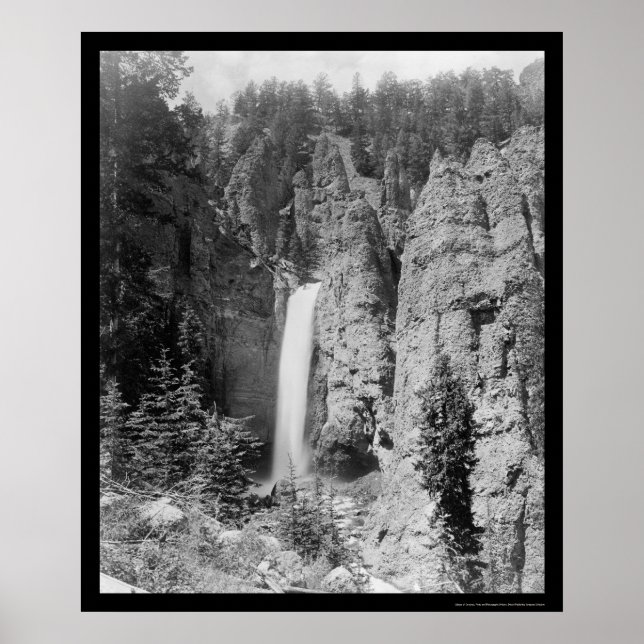Pôster Torre Cai Yellowstone 1899 (Frente)