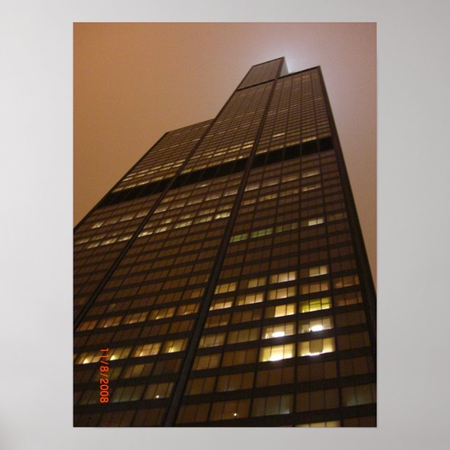 Poster Torre Chicago Sears (Frente)