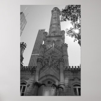 Pôster Torre de Água de Chicago