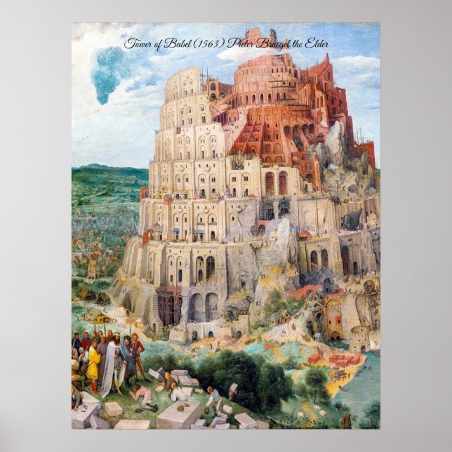 Poster Torre de Babel (Frente)