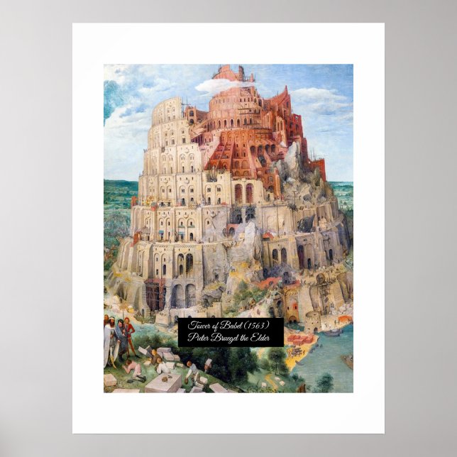 Poster Torre de Babel (Frente)