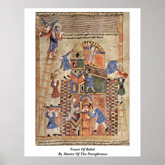Poster Torre De Babel Por Mestre Das Parafrasmas (Frente)