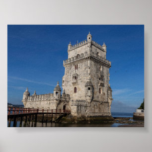 Poster Torre de Belém em Lisboa