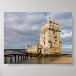 Poster Torre de Belém em Lisboa