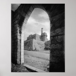 Poster Torre de David em Jerusalém