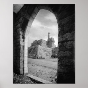 Poster Torre de David em Jerusalém