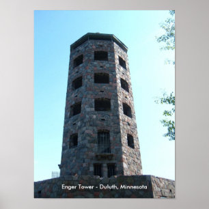 Poster Torre de Enger - Duluth, Minnesota