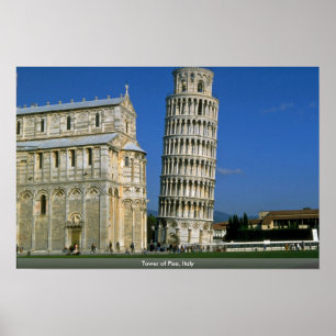 Pôster Torre de Pisa, Italia