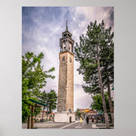Poster Torre de Relógio, Prilep - Macedônia