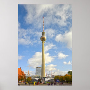 Poster Torre de Televisão, Berlim, Alemanha