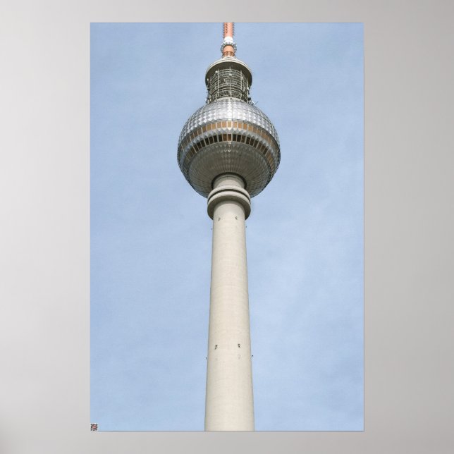 Poster Torre de Televisão de Berlim (Frente)
