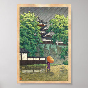 Pôster Torre de Udo, castelo de Kumamoto (Kumamoto-jô