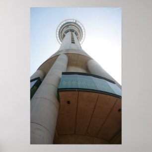 Pôster Torre do céu de Auckland