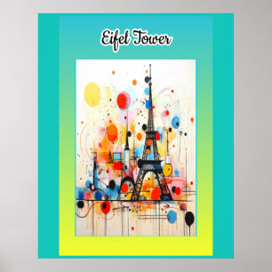 Poster Torre Eifel