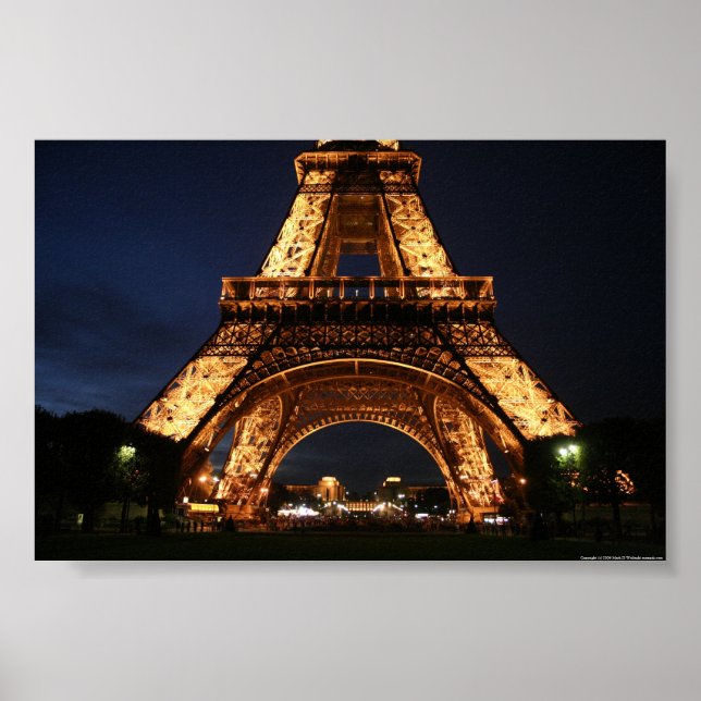 Poster Torre Eiffel (Frente)