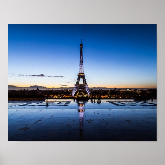 Poster Torre Eiffel (Frente)